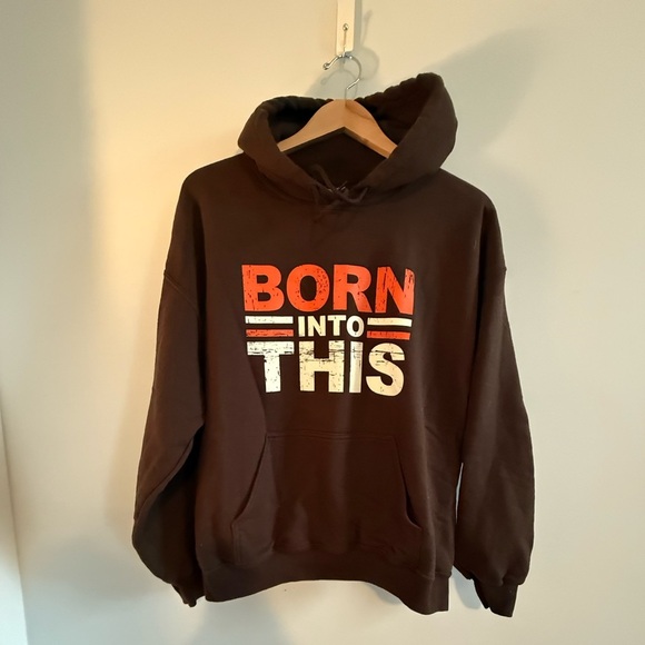 Gildan Other - Gildan Browns Hoodie, size L